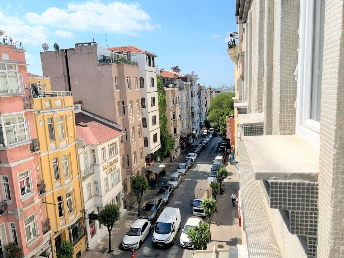 Wonder Homes- Cozy Flat, 2Br, Terrace, Cihangir, Frz3 Isztambul Kültér fotó