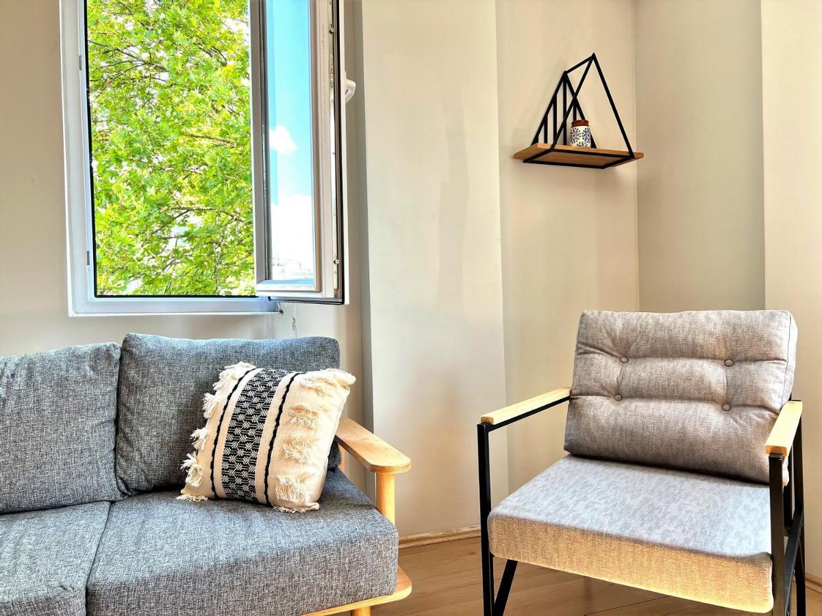 Wonder Homes- Cozy Flat, 2Br, Terrace, Cihangir, Frz3 Isztambul Kültér fotó